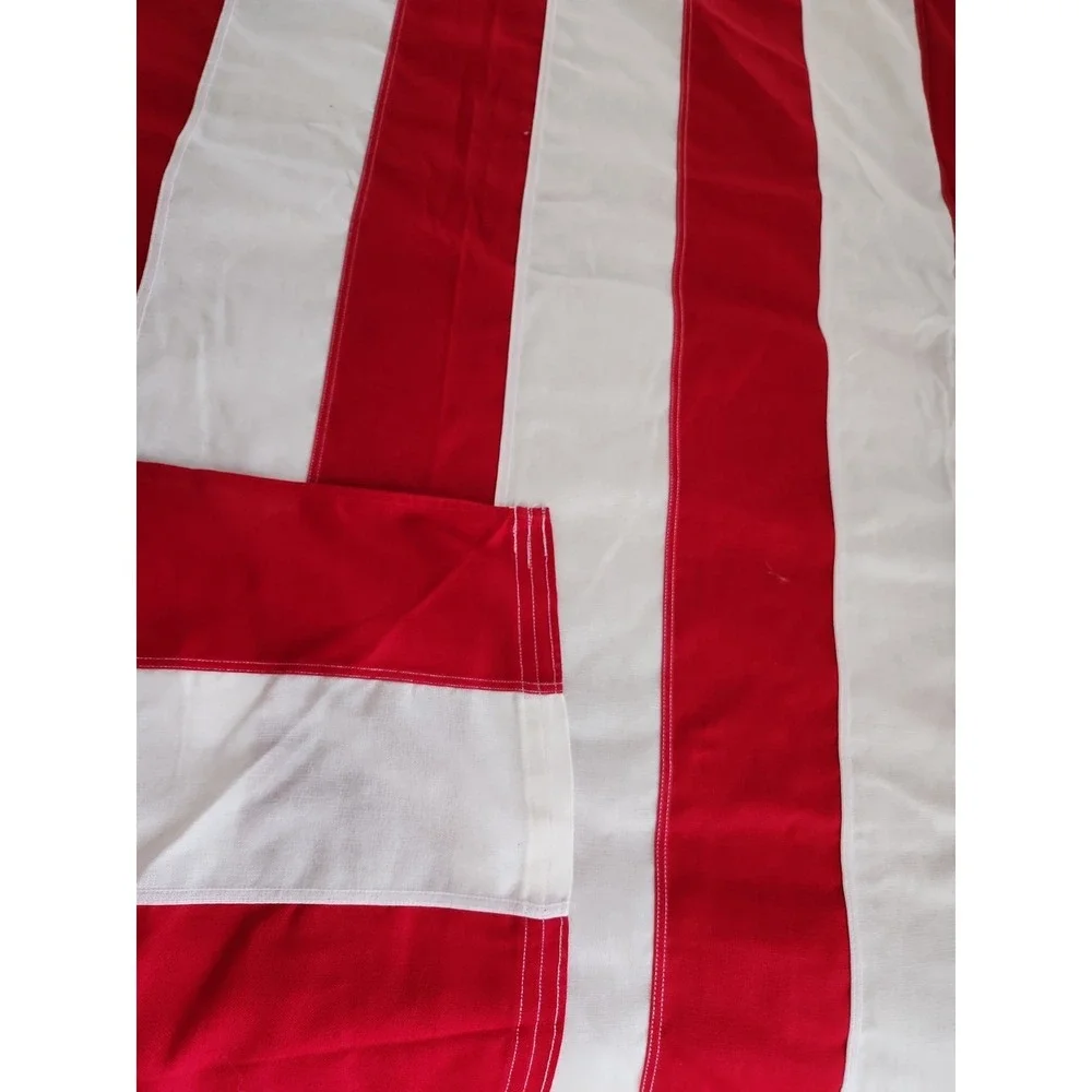 NEW VTG Valley Forge BEST 50 Star American Flag Sewn Cotton Bunting USA 5ftx9ft
